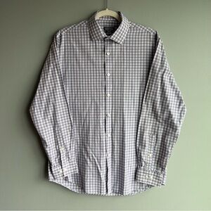 Lavendar Check Kenneth Cole Reaction Dress Shirt